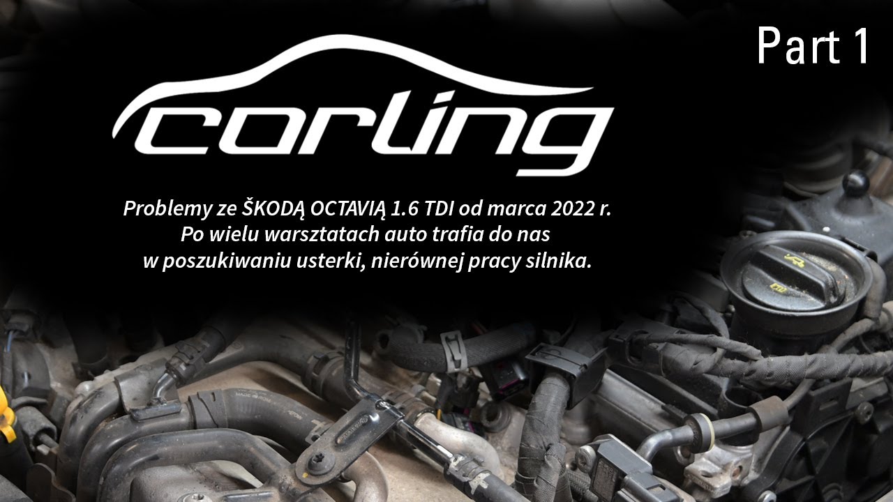 Skoda Octavia 1.6 TDI poszukiwanie usterek - część 1.
