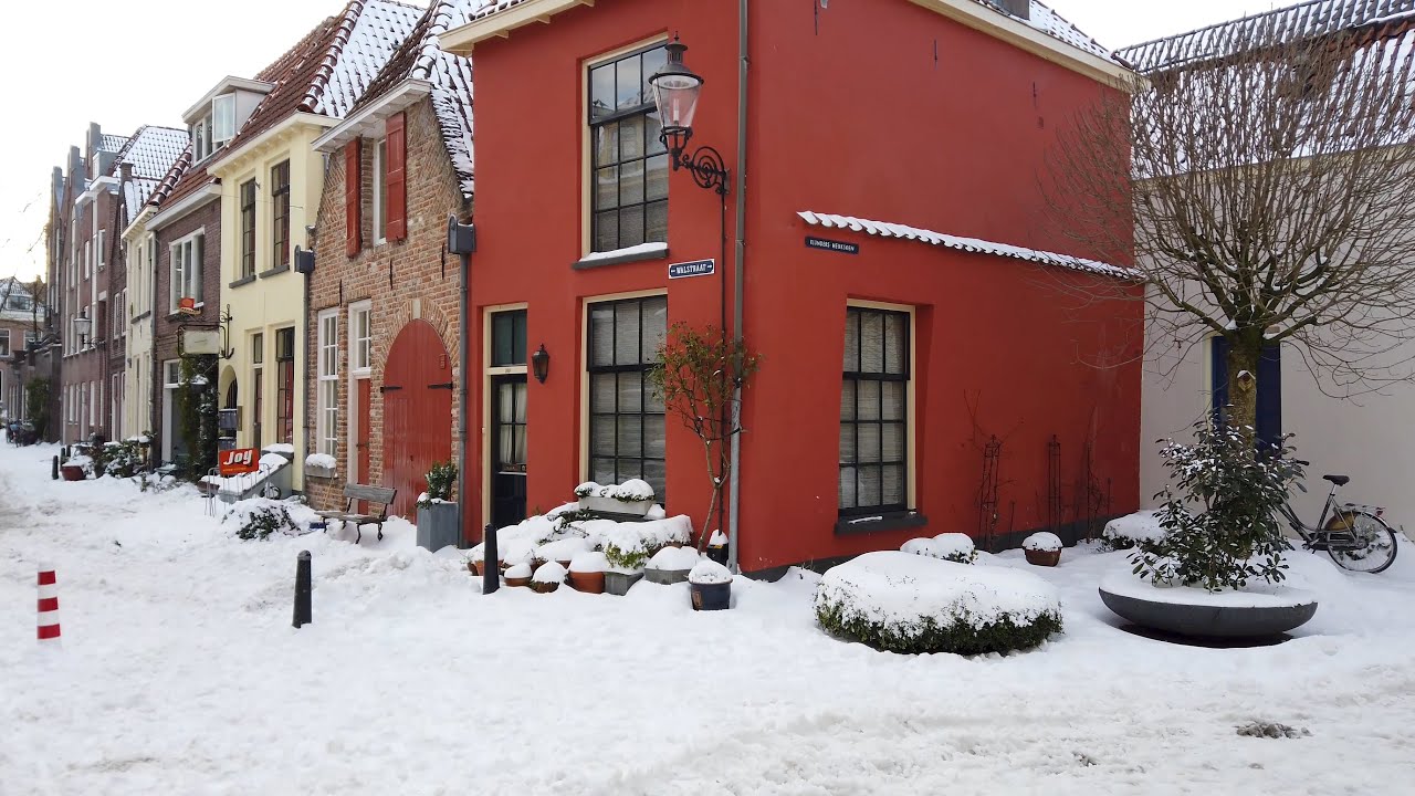 Snowy Winter Walk in Deventer ❄️| Overijssel | The Netherlands 4K