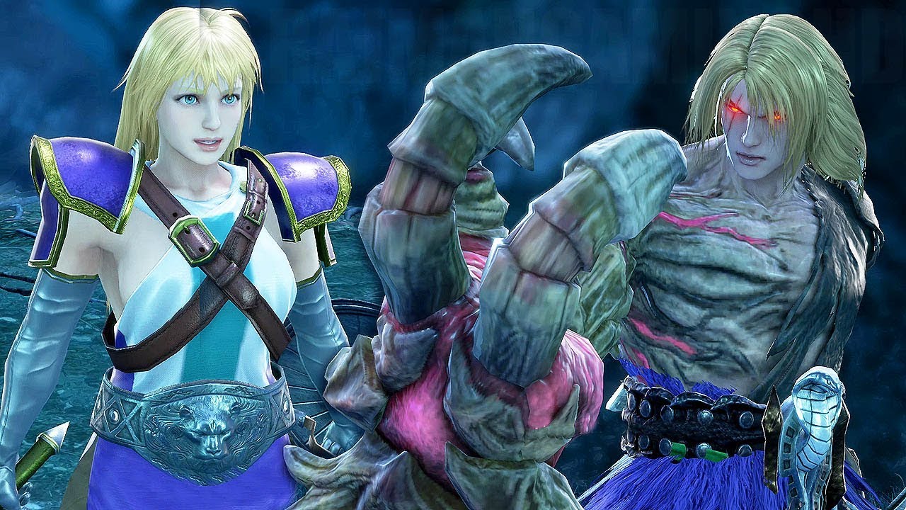 SOUL CALIBUR 6 - SOPHITIA vs NIGHTMARE (Classic Costumes) Gameplay @ 1440p (60ᶠᵖˢ) HD ✔