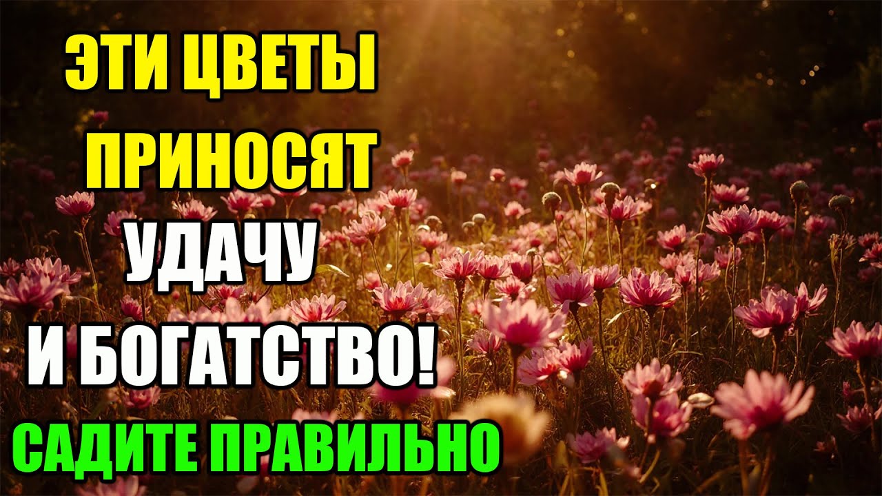 Цветочные комбинации, которые приносят удачу и богатство