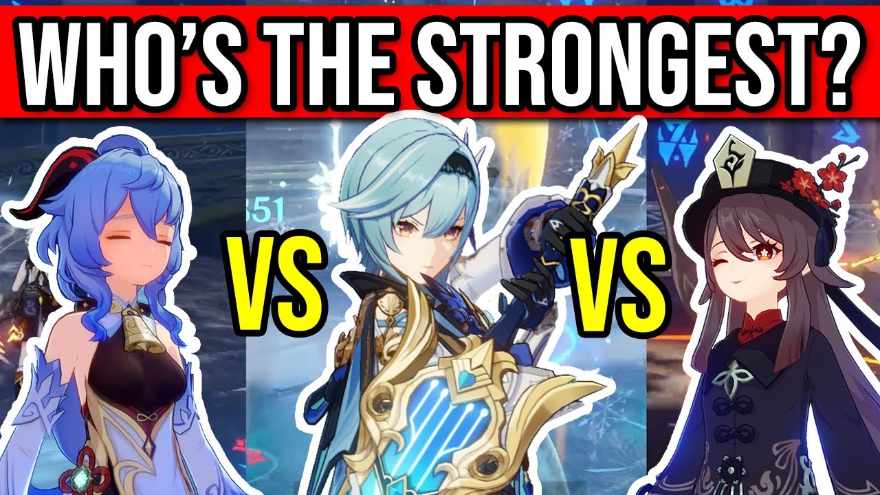 DPS SHOWDOWN! Юла против Ганью против Ху Тао! Сможет ли Юла угнаться за лучшими?!