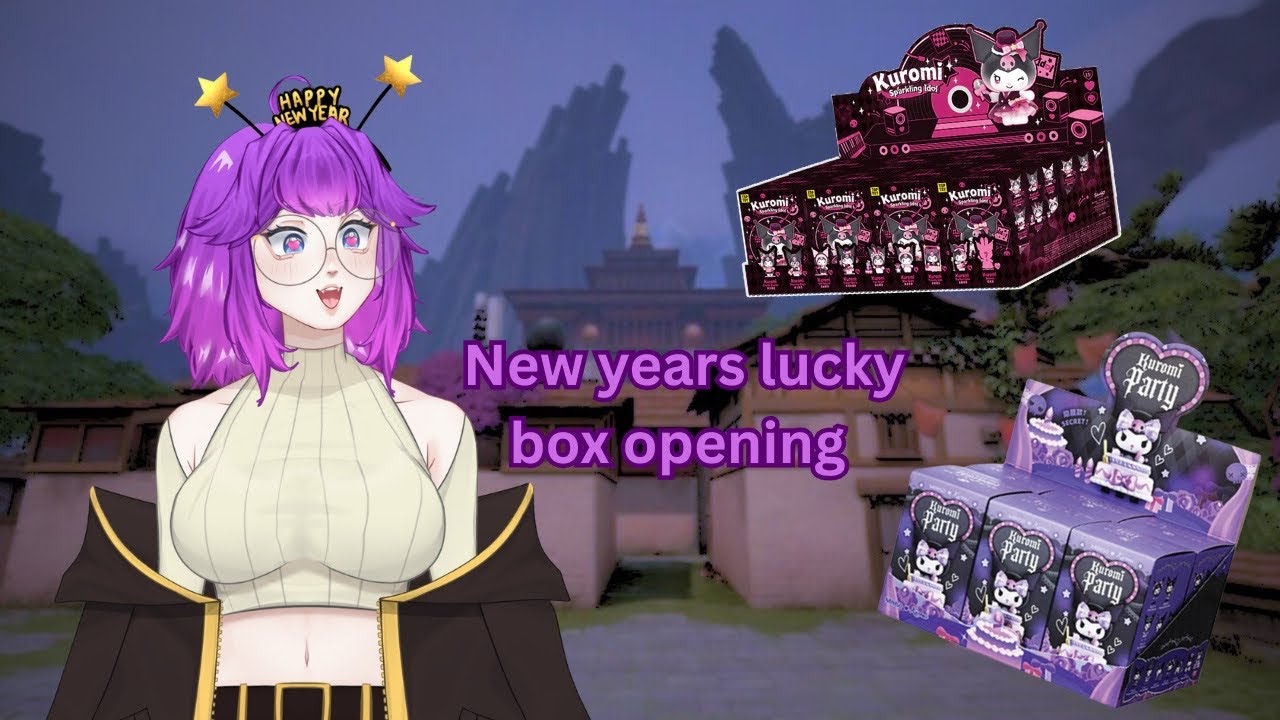 New years lucky box unboxing
