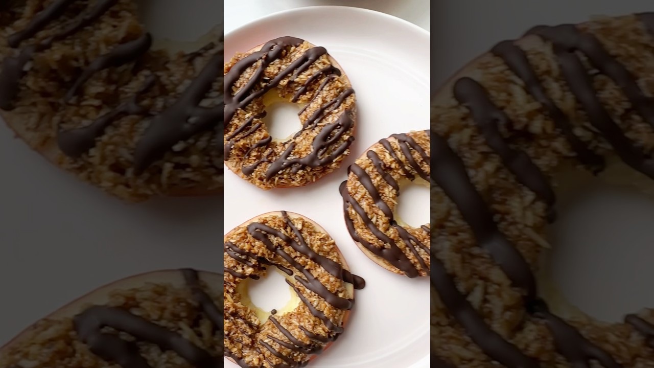 Samoa z jabłkami | Jedzenie karmy dla ptak&oacute;w #łatwyprzepis #sezonjabłkowy #słodziak #zdroweprzepisy