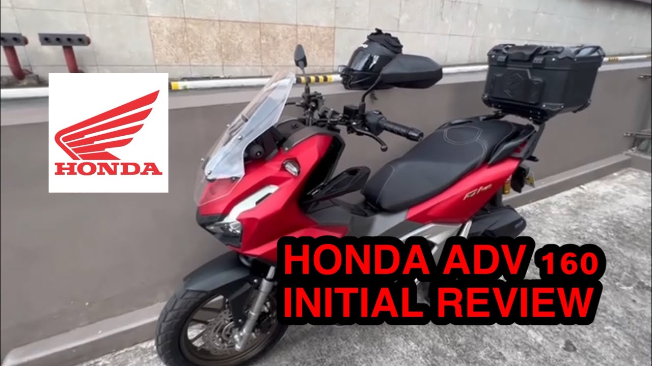 FROM HONDA CLICK 125 TO HONDA ADV 160 MATTE RED INITIAL REVIEW | SUNDAY TO WORK