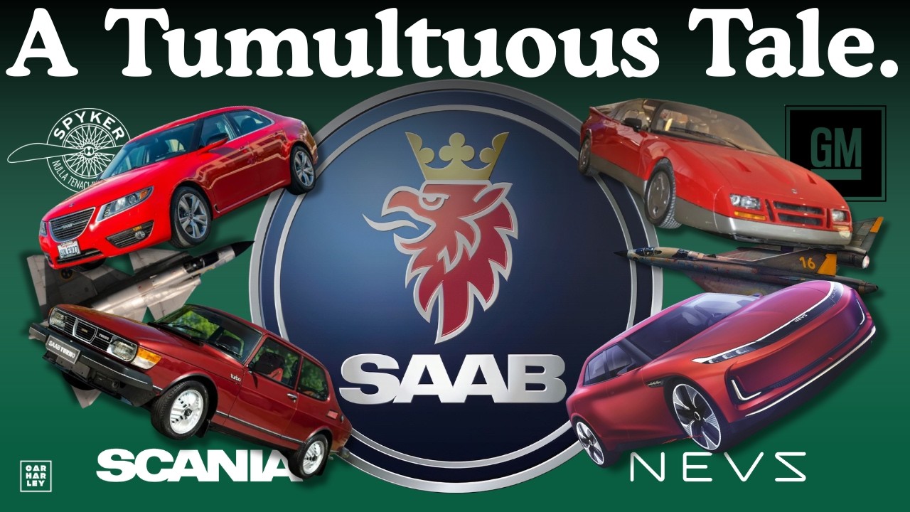 Вся история Saab, я полагаю.
