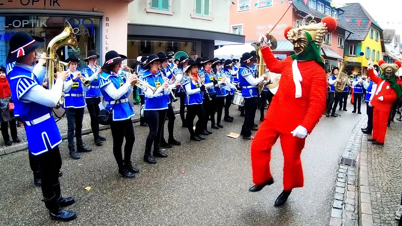 Alter Elzacher Fasnetmarsch - Musikverein Yach | Fasnet in Elzach 2020 🇩🇪