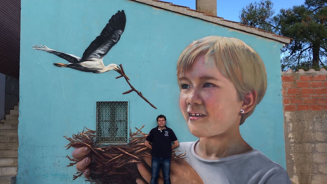 Penelles, un pueblo con mucha clase y con muchos grafitis  2017 Lleida