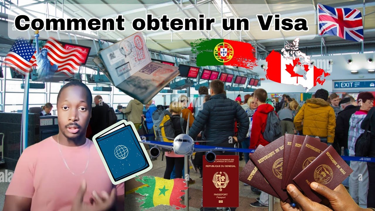 Visa contrat de travail AK passeport Sénégal🇸🇳 obtenir un Visa (BassineNdiaye)
