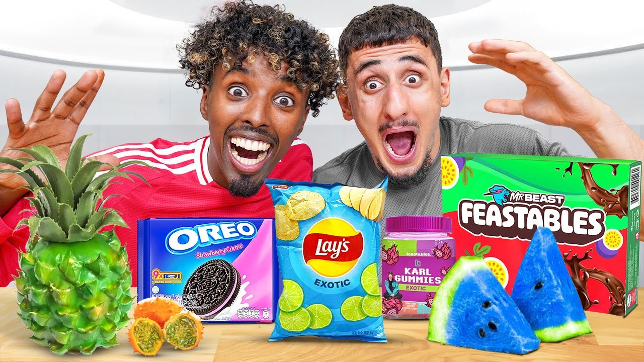 Tasting The Most Exotic Foods On The Internet