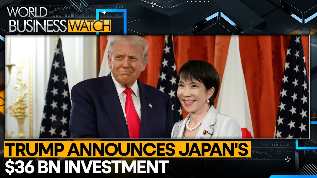 US-Japan Trade Deal: Trump Announces Japan $36B Investment Deal | WORLD BUSINESS WATCH