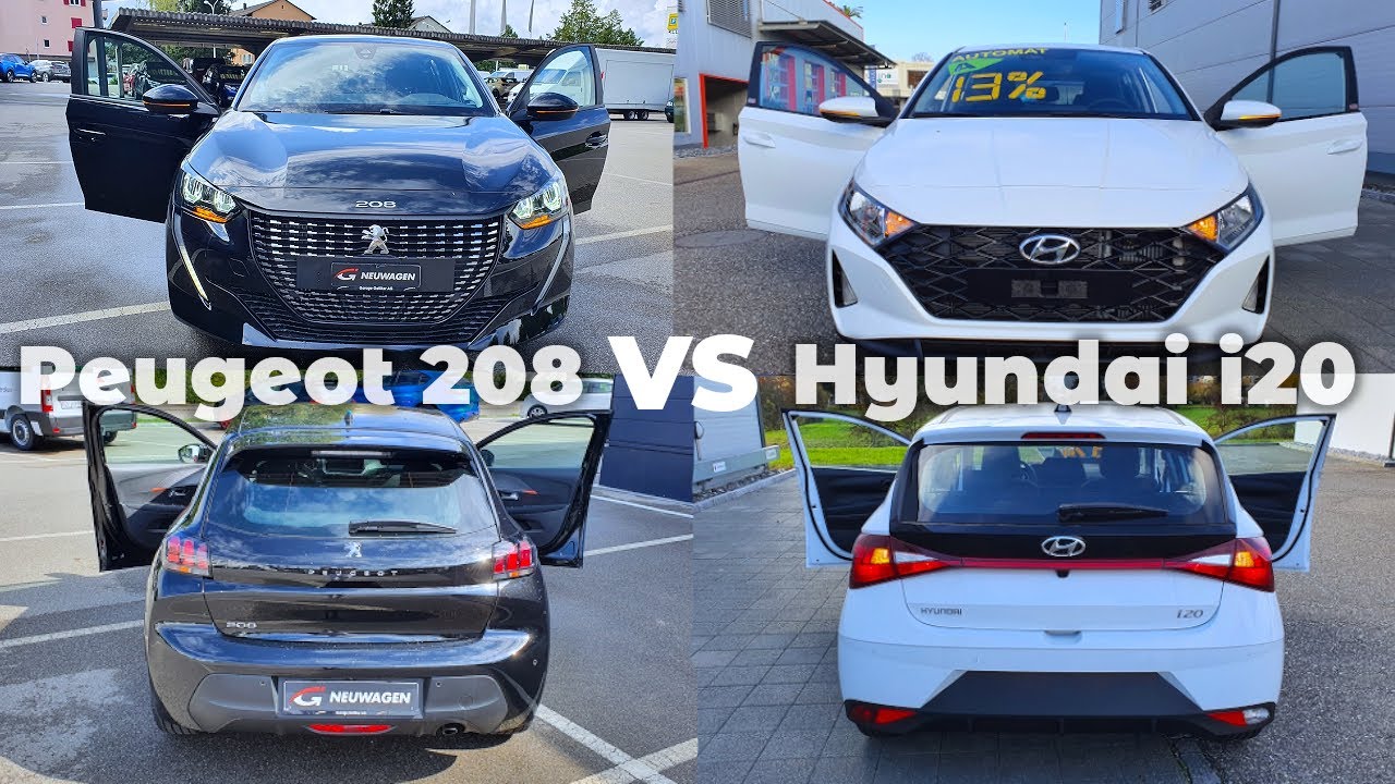 Hyundai i20 vs Peugeot 208 2020 | Pick one