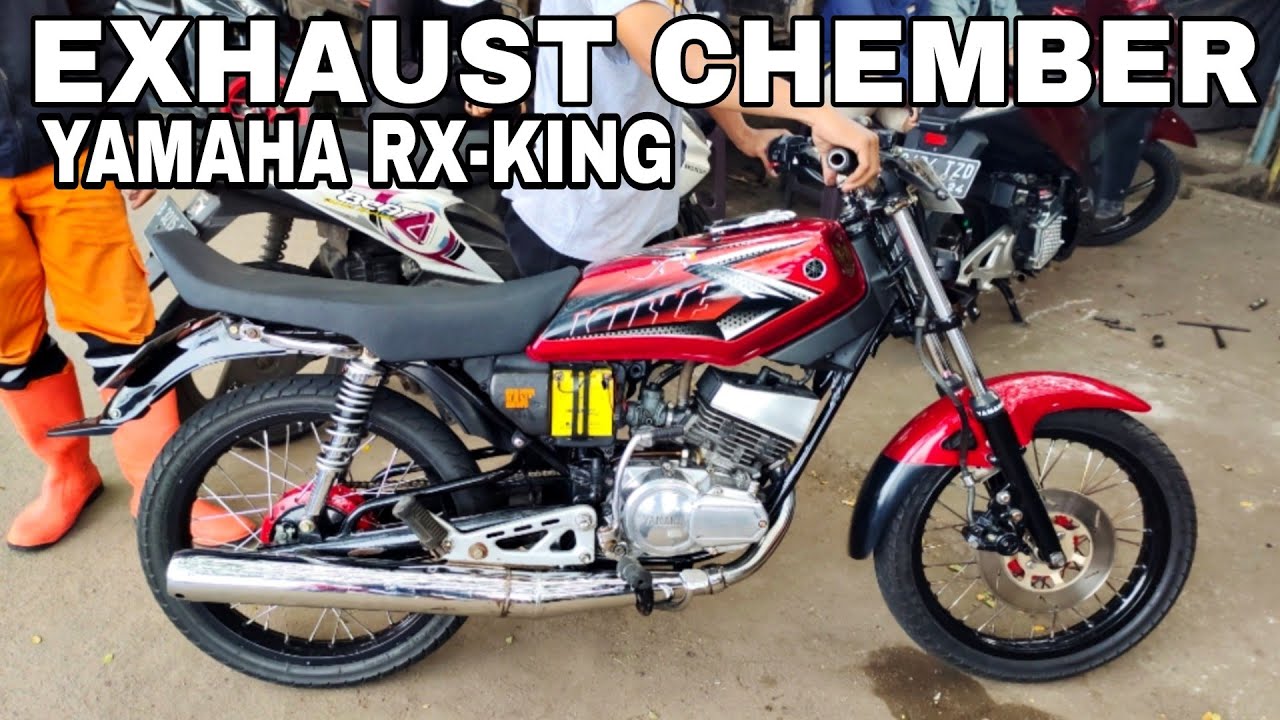BOBOK KNALPOT STANDAR YAMAHA RX-KING GAYA BALAP KOMPETISI