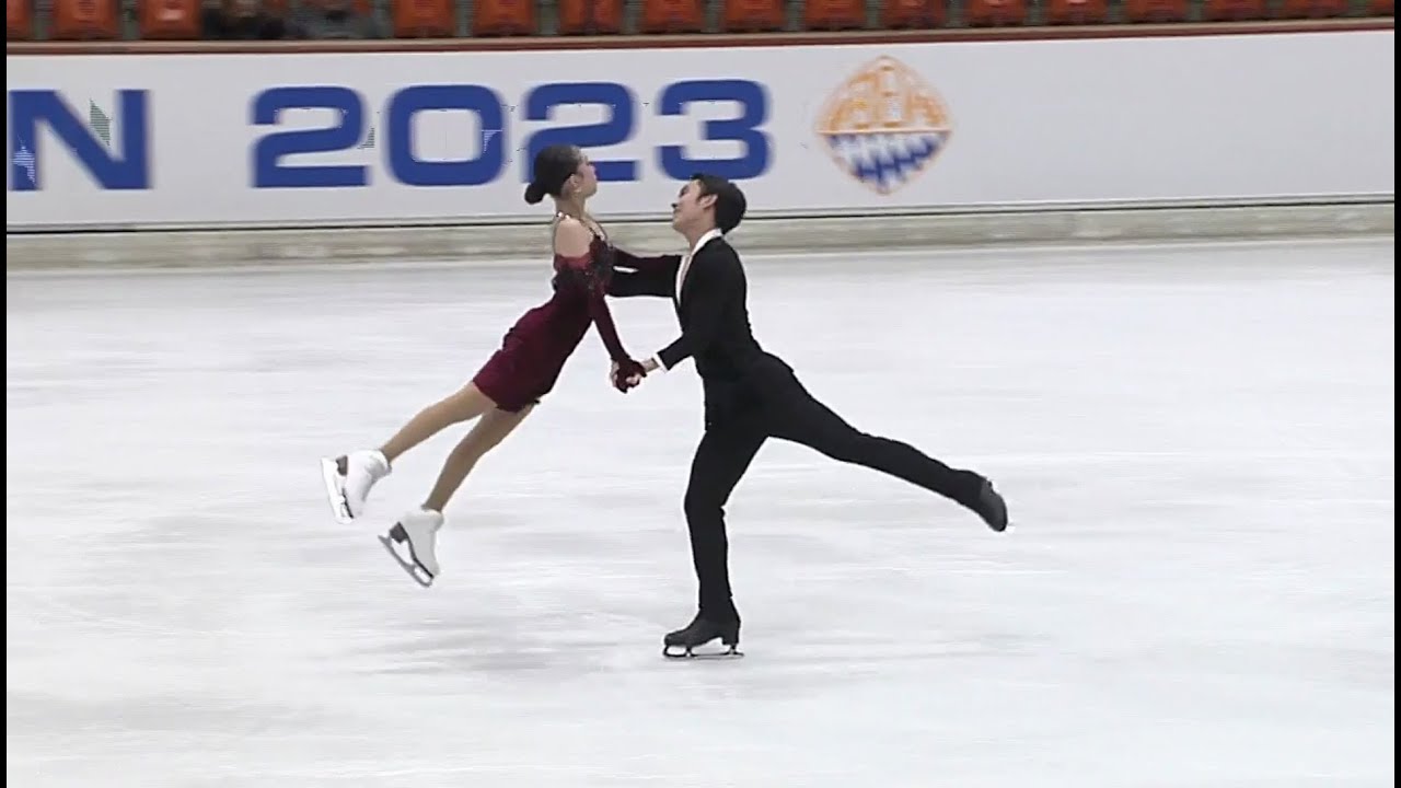 2023 Bavarian Open Junior RD | Sara KISHIMOTO / Atsuhiko TAMURA | 岸 本 彩 良 / 田 村 篤 彦