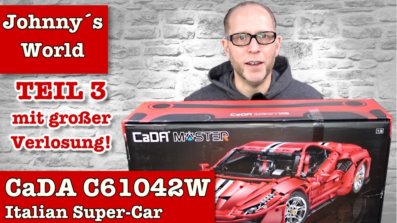 Teil 3 - CaDA C61042W Bella Machina! Der rote Italiener