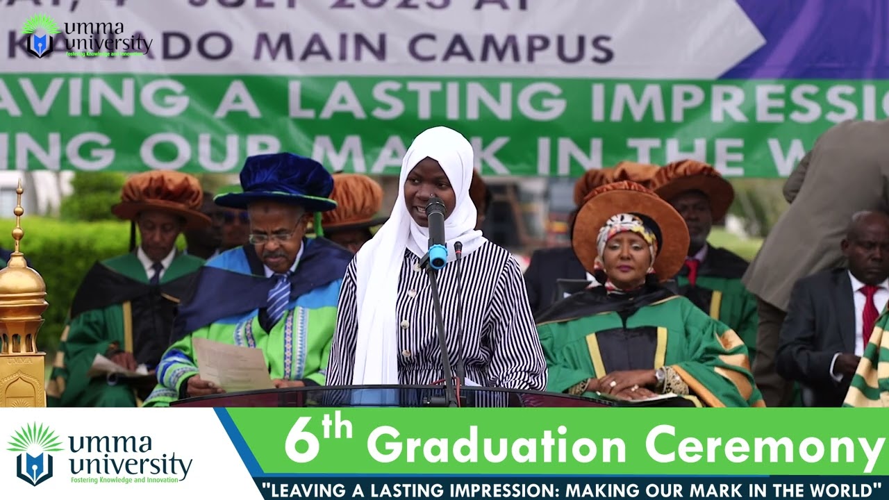 Umma University 6th Graduation Ceremony