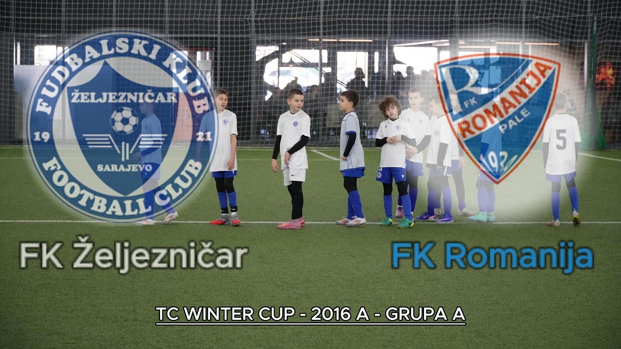 TC WINTER CUP, FK Željezničar - FK Romanija 1:2 , Generacija 2016.