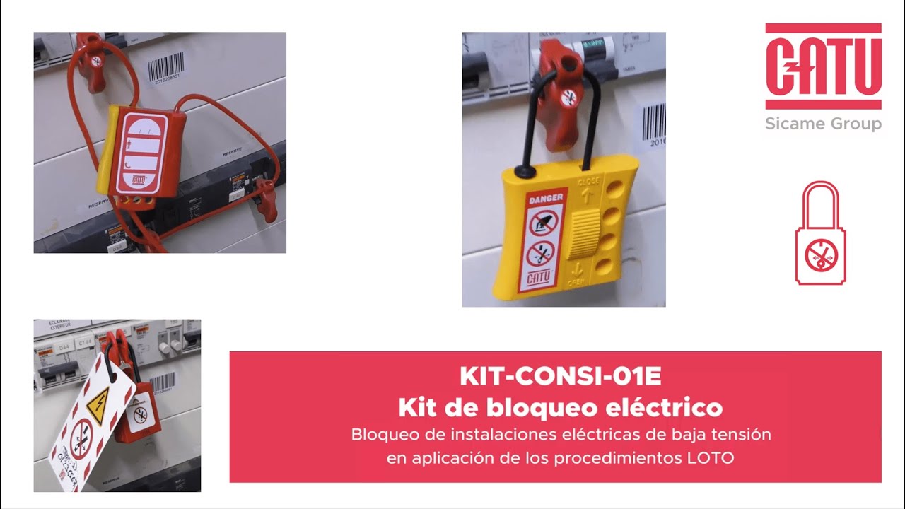 CATU KIT DE BLOQUEO ELECTRICO