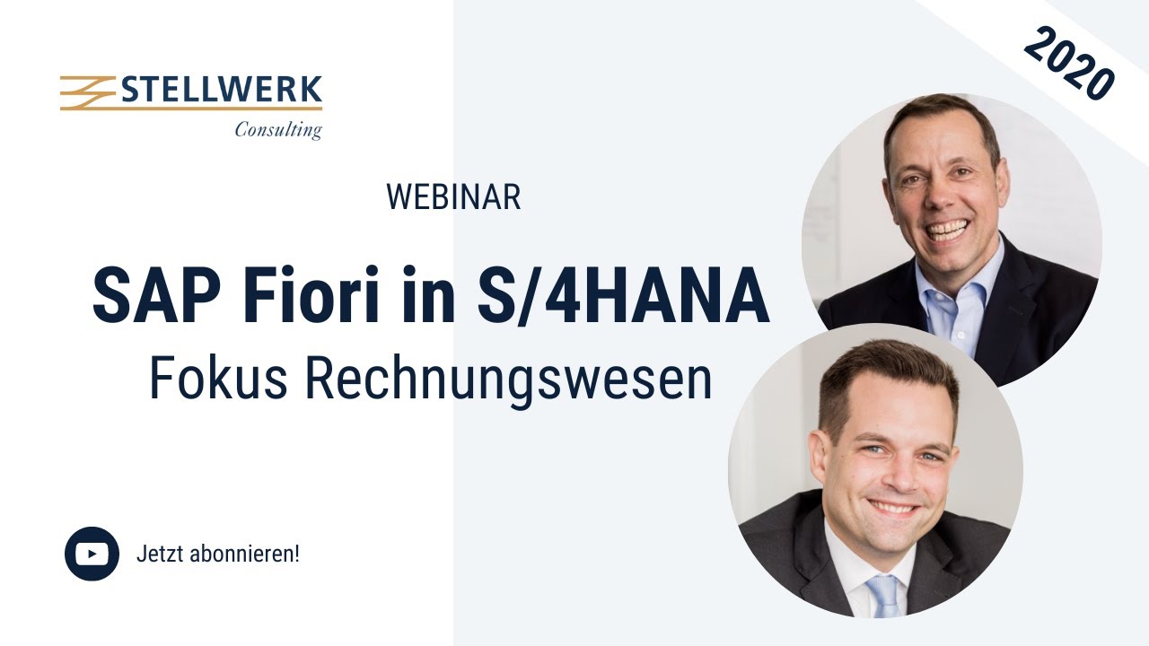 SAP Fiori in S/4HANA Fokus Rechnungswesen