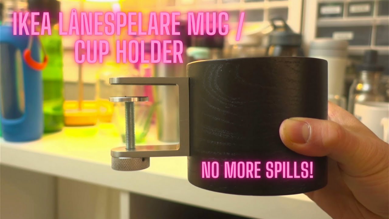 Ikea Lånespelare Mug / Cup Holder - No More Accidental Spills!
