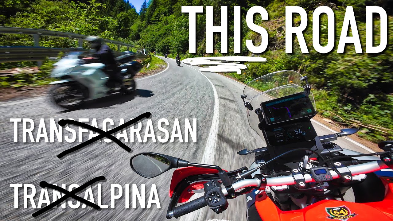 THE BEST Riding Road in Romania! P.S, it‘s NOT the Transfagarasan! 😱