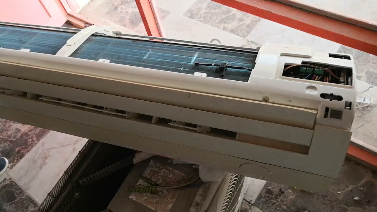 شرح مكونات الوحده الخارجية لتكييف كارير اسبليت يونت 24000BTU