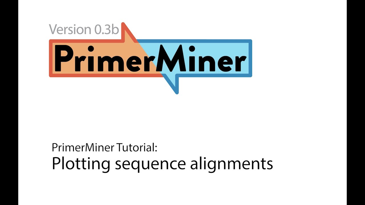 Plotting sequence alignments with PrimerMiner