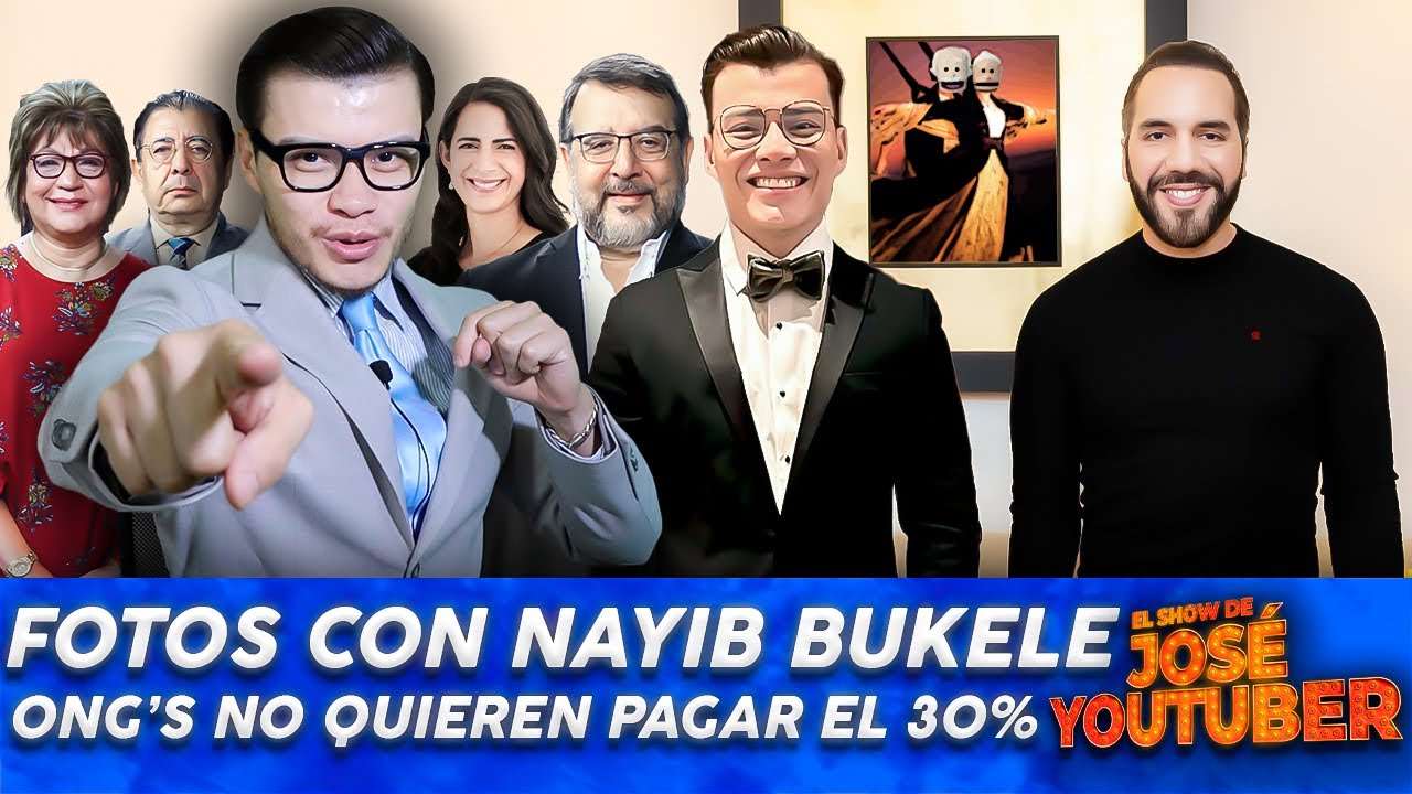 ONGS EMPURRADAS POR IMPUESTO - SESIÓN DE FOTOS CON EL PRESIDENTE BUKELE
