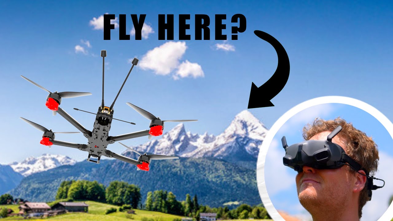 Сможет ли дрон iFlight Chimera 7 FPV покорить французские Альпы?