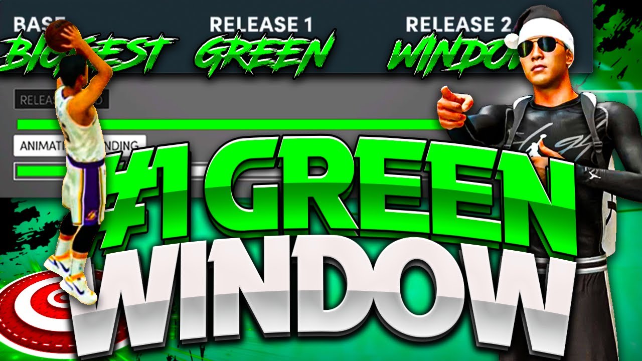 NEW BIGGEST GREEN WINDOW JUMPSHOT NBA 2K22 NEXT GEN & CURRENT GEN! BEST JUMPSHOT TO GREEN NBA 2K22!