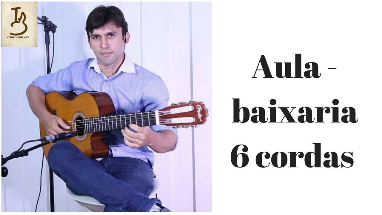Como Tocar Baixaria para violão 6 cordas - Aula de violão