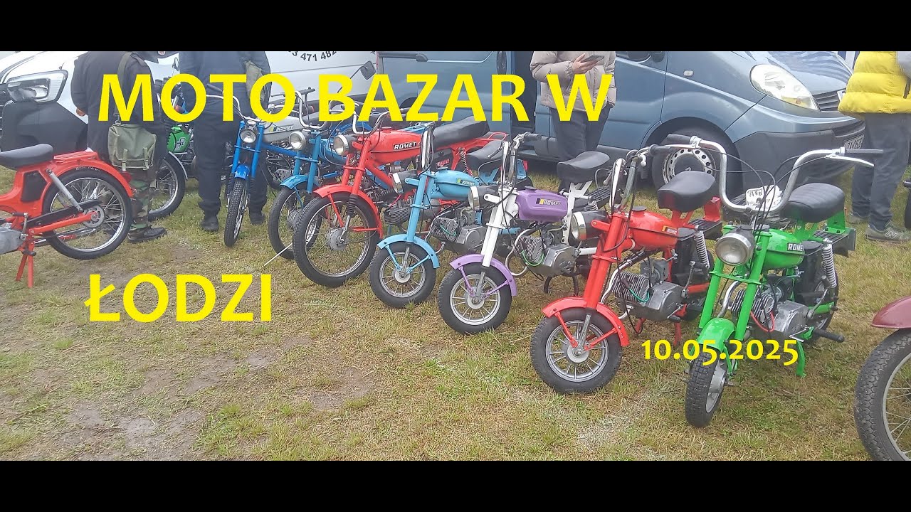MOTO WETERAN  BAZAR W ŁODZI, NAJWIEKSZY BAZAR MOTOCYKLI ZABYTKOWYCH W POLSCE