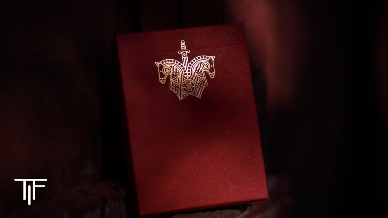 Ellusionist Blood Knights Playing Cards - Deck Review