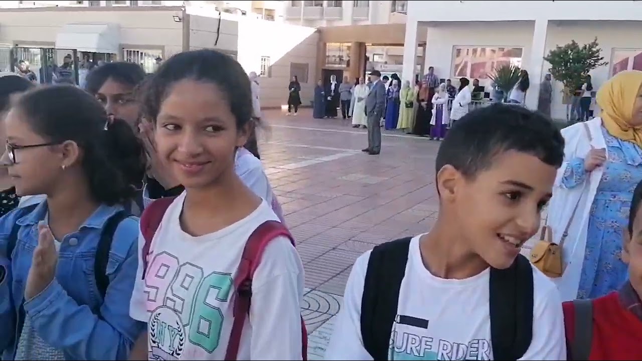 La rentrée scolaire au groupe scolaire Les Princes.