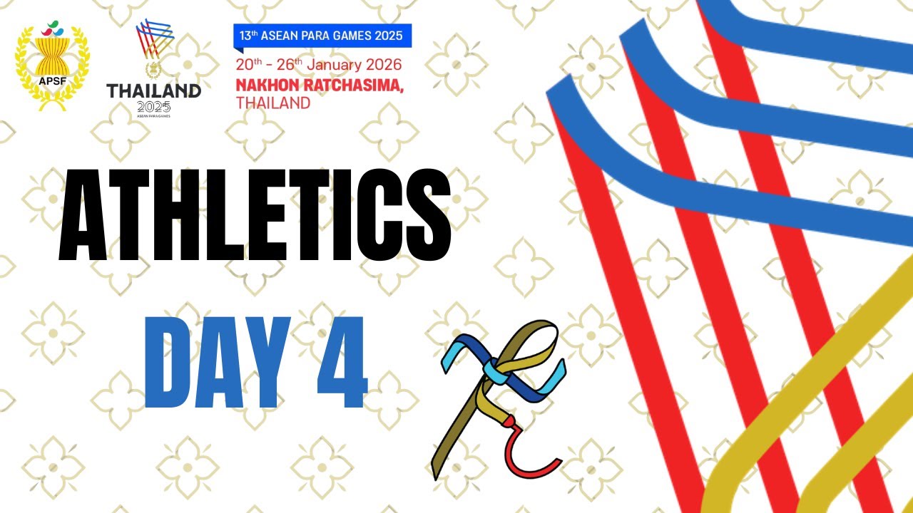ASEAN Para Games 2025 – ATHLETICS (WHEELCHAIR RACING) DAY 4