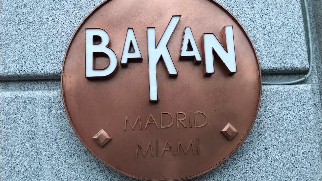 BAKAN Restaurant in Madrid ,Spain ( A famous Mexican restaurant in the city )