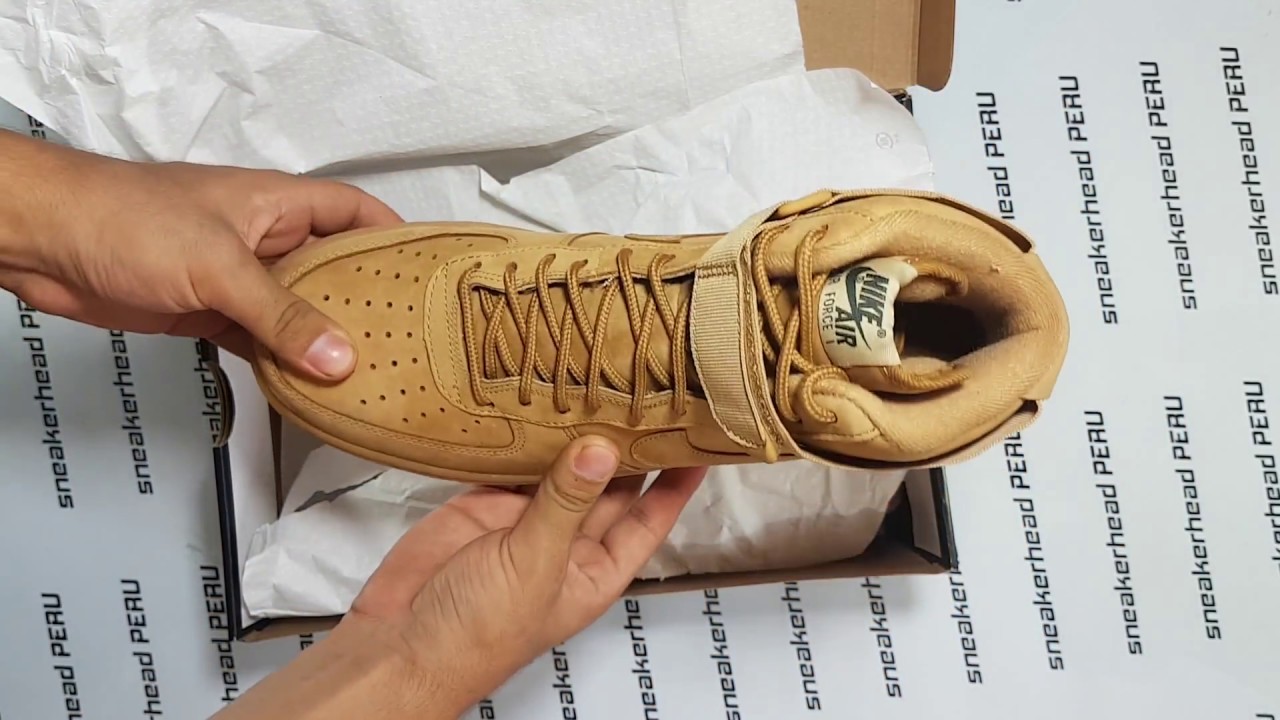 Nike Air Force 1 'Flax' | Unboxing Sneakerhead Per&uacute;