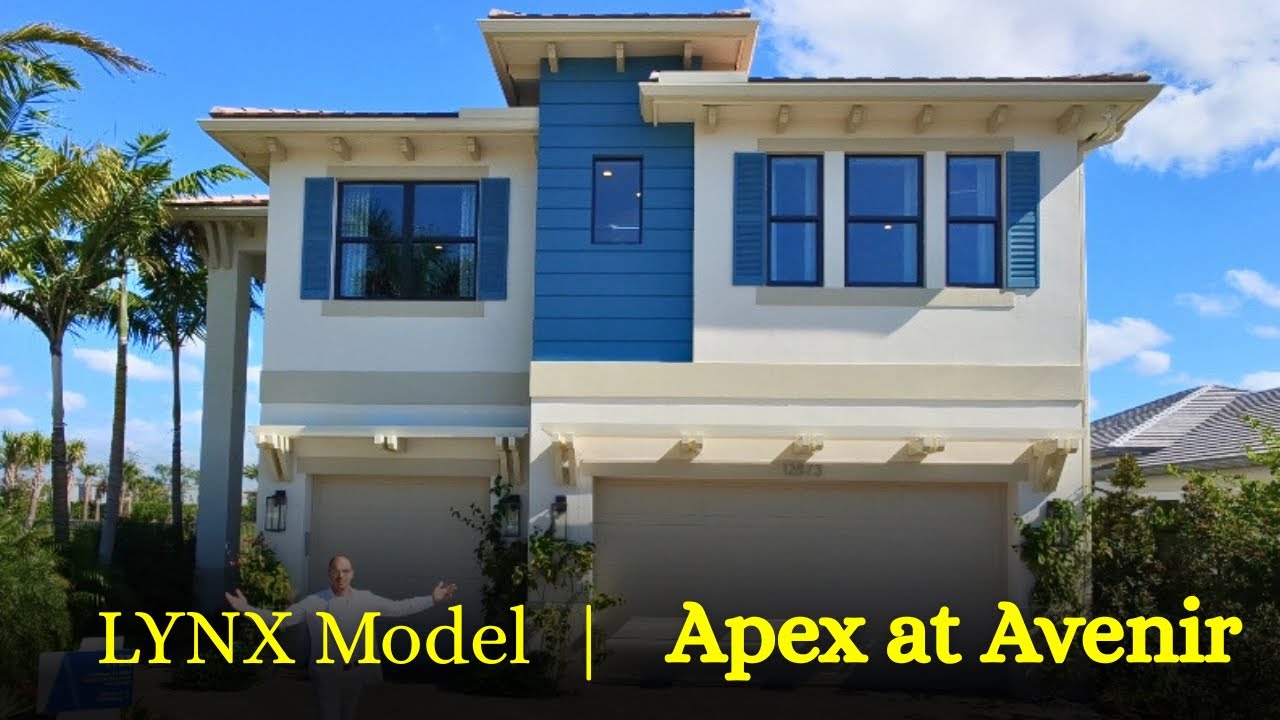 Best Property Tour | Lynx Model by GL Homes | Apex at Avenir Palm Beach Gardens #luxuryhomes