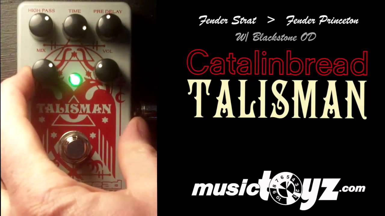 Catalinbread Talisman Plate Reverb Guitar Pedal