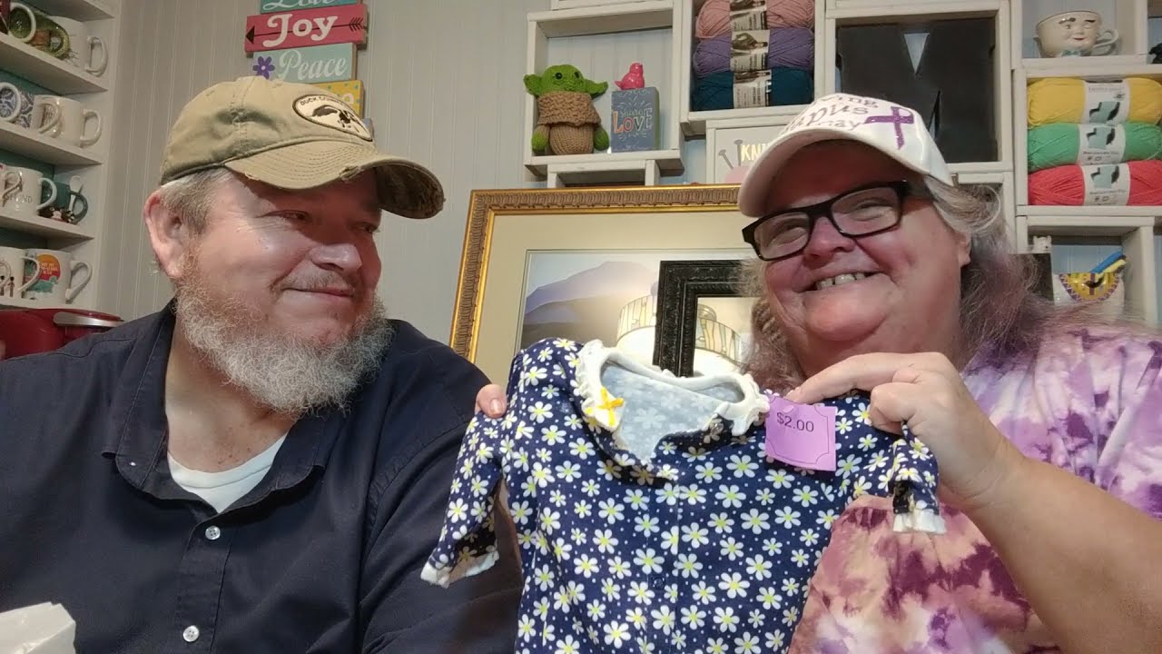 Thrift Store Haul With Big Daddy * Hurricane On The Way!