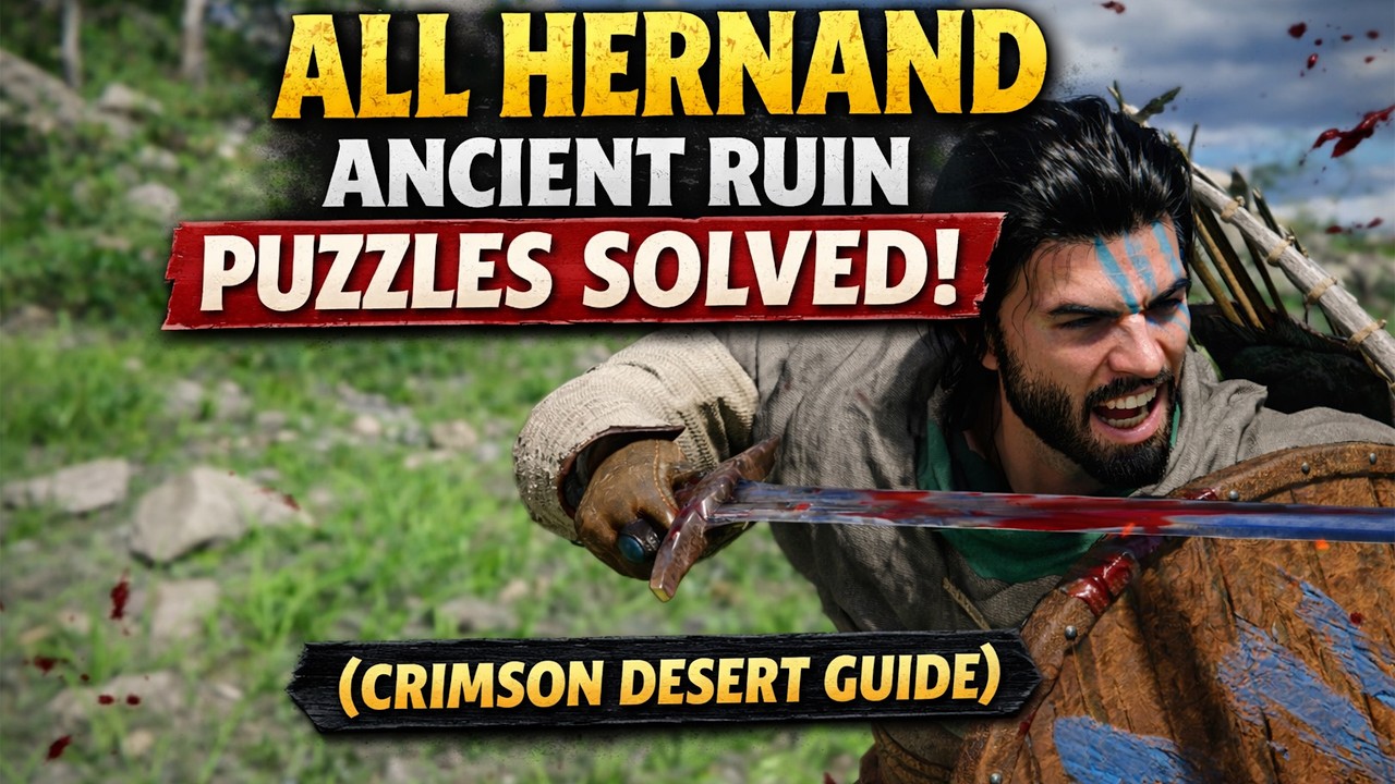 All 16 Hernand Ancient Ruins Puzzles Solved (Crimson Desert Guide)