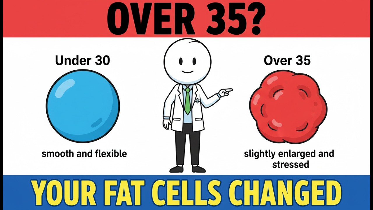 What Walking Does to Your Fat Cells After Age 35 | The Metabolism Shift Explained