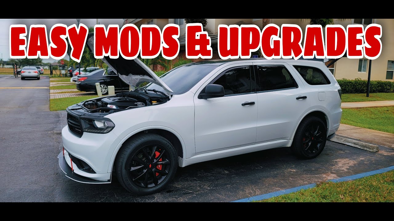 10+ Easy Mods/Upgrades For Your Dodge Durango | Best Looking Durango | 876ix Lifestyle 🇯🇲