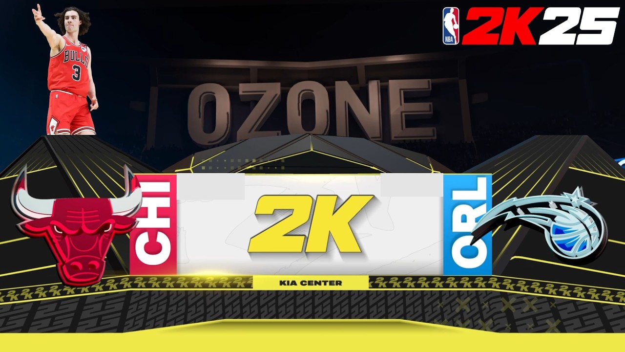 Cuarta lesión de la Temporada Orlando Magic contra Chicago Bulls NBA 2K25
