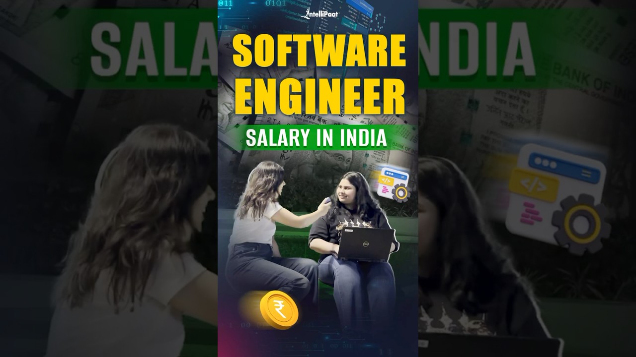 💰How Much Money Software Engineers Make? | Software Engineer Salary in India | Intellipaat #Shorts