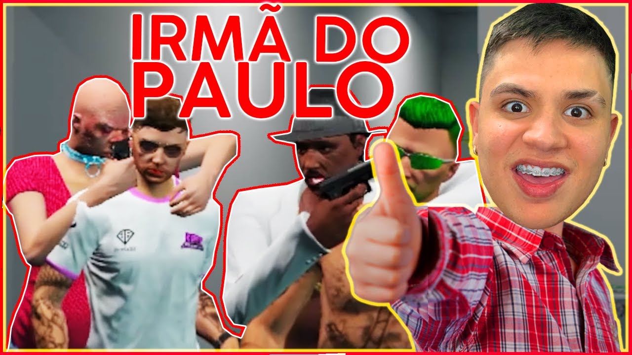 PAULINHA A LOKA E TIRINGA CAUSANDO na CIDADE 😂 GTA RP