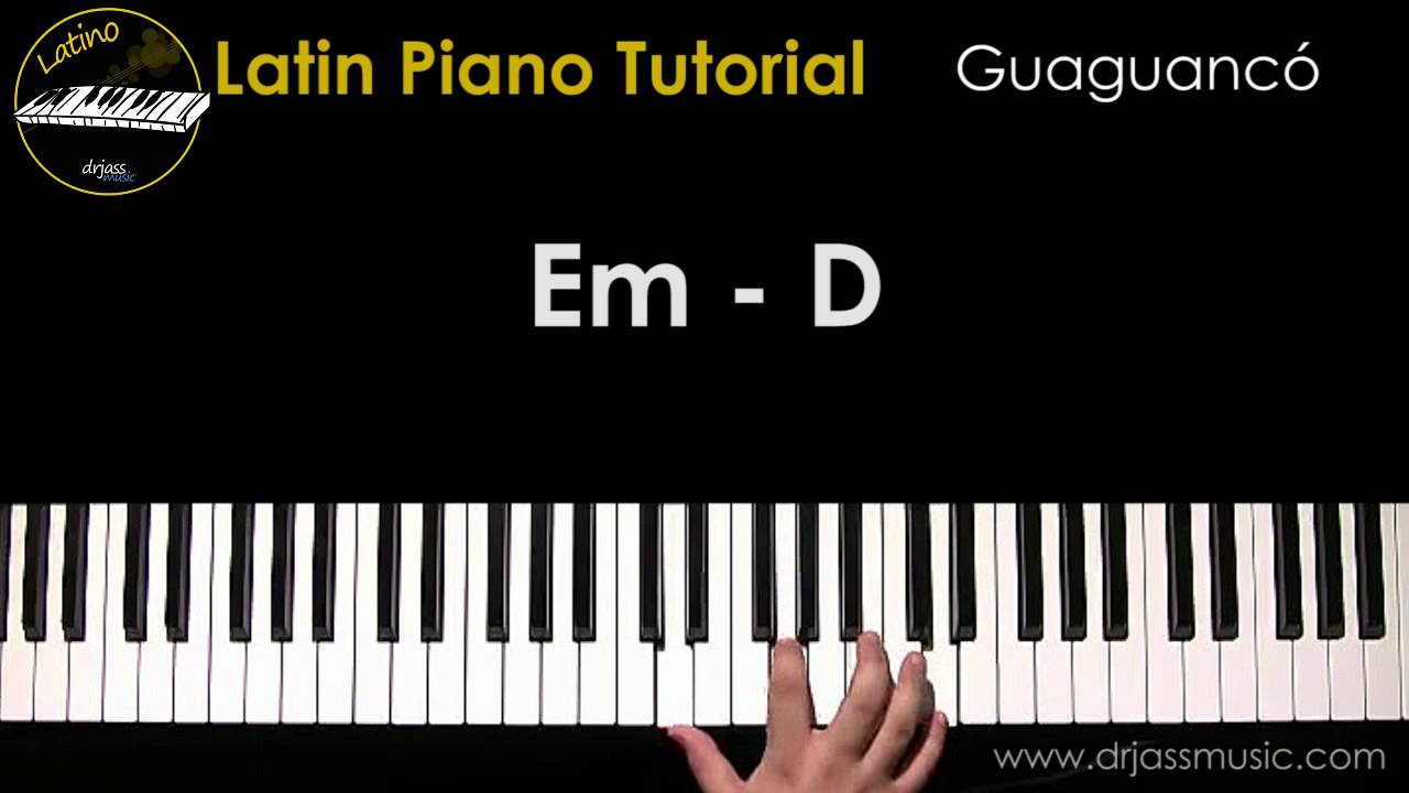 DRJASSMUSIC Latin Piano Tutorial - Guaguanco (Español)