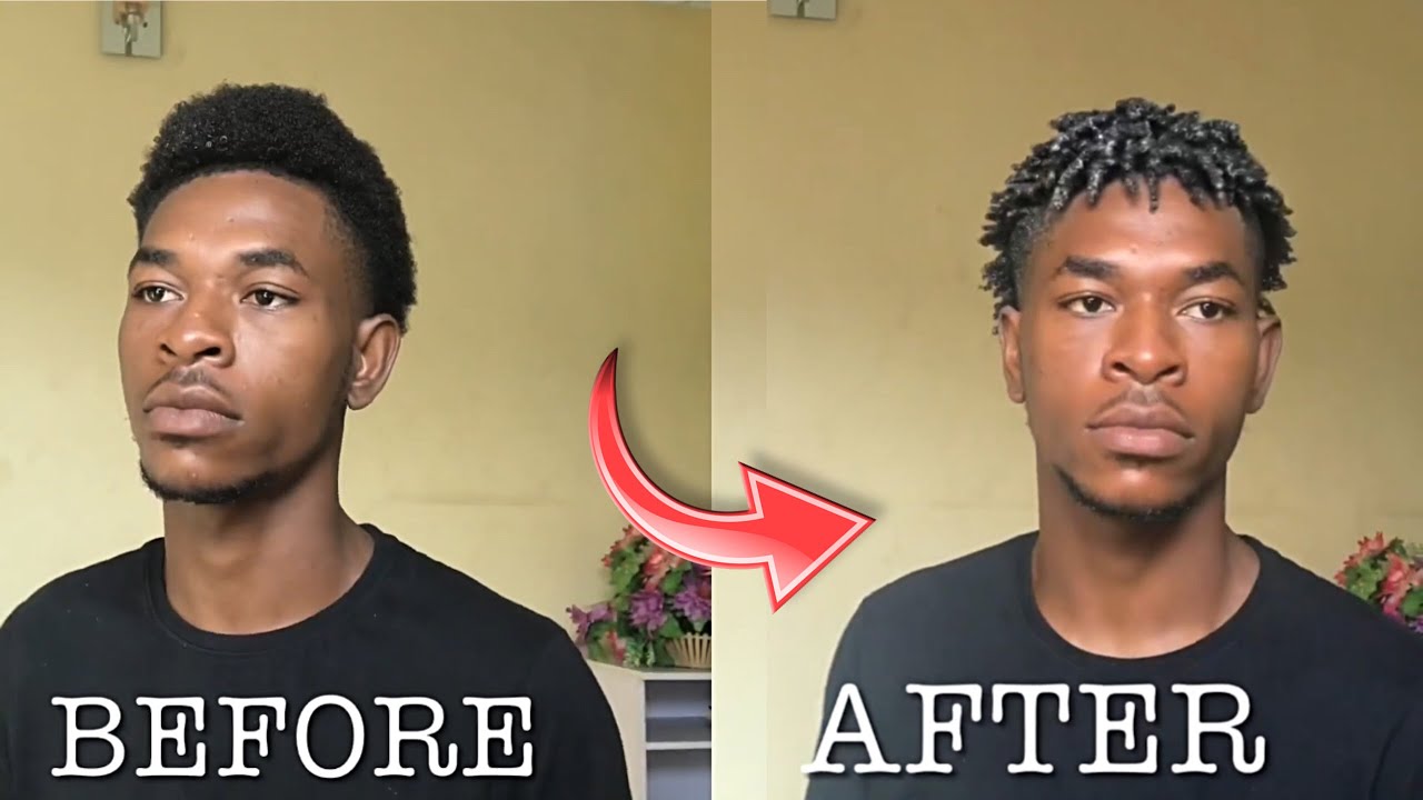 How to get naturally curly hair for black men and women with short type 4 hair