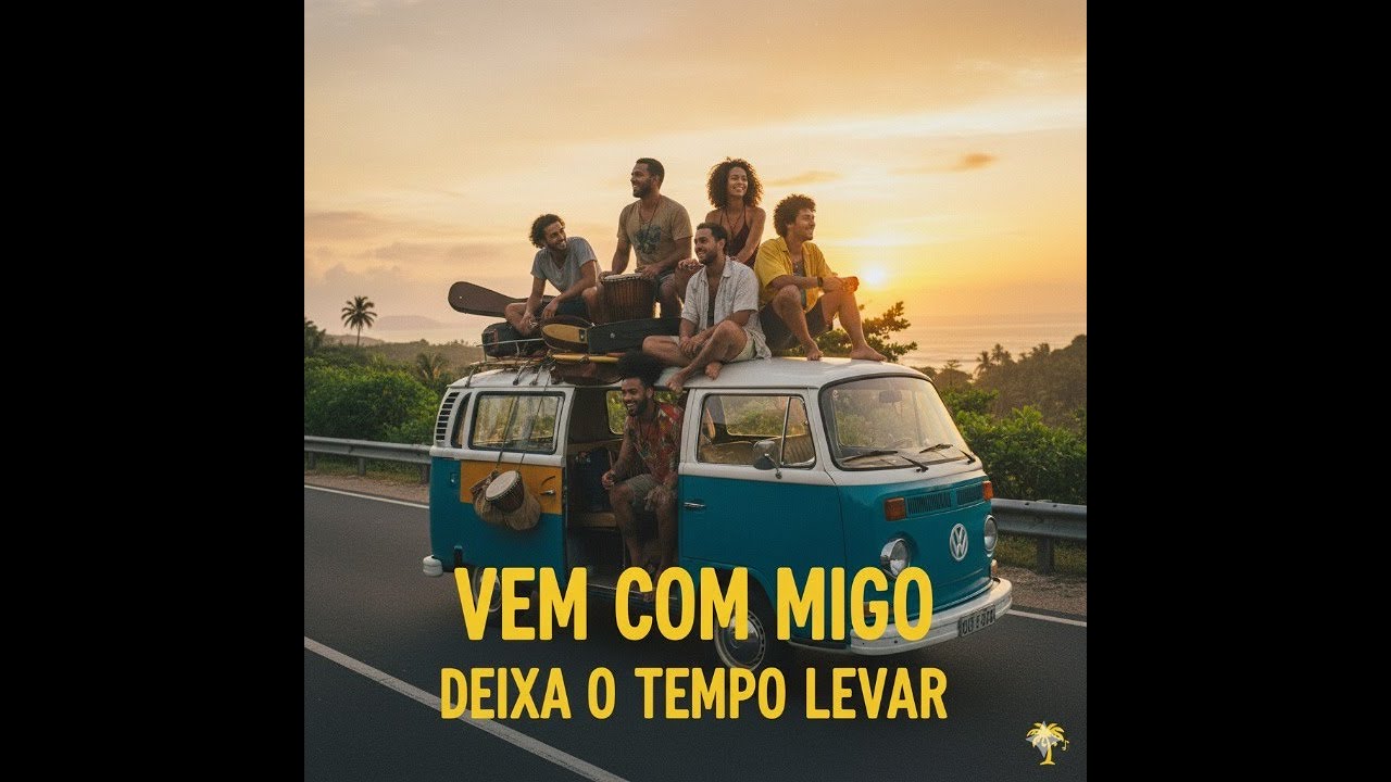 🎵 Música: Vem Comigo Deixa o Tempo Levar 🌿🚗 Reggae Raiz Dançante | Som de Estrada pra Curtir 🎧