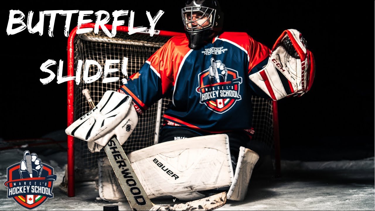 Eishockey Torwarttraining: Butterfly Slide Tutorial