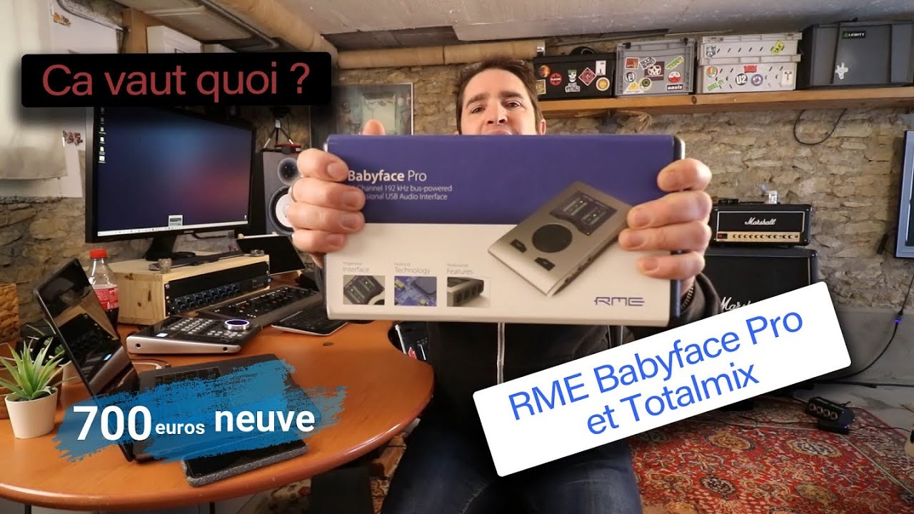 RME Babyface Pro et total mix